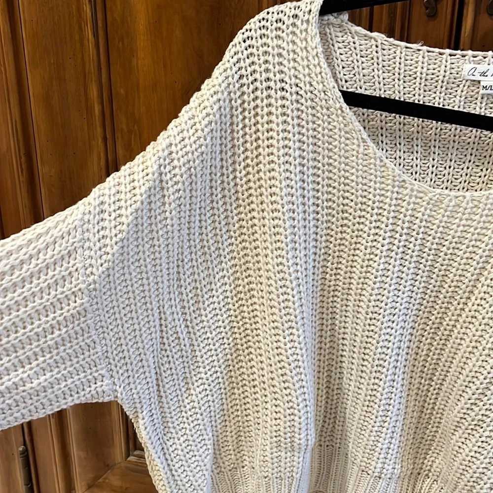 On the Road Oversized Fringe Sweater - Picture 3 of 8
